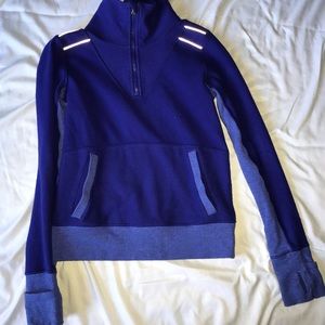Ivivva 1/4 Zip Pullover - Purple - size 12